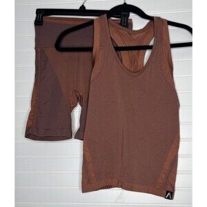 Athleta x Allyson Felix Athletic Shorts and Sports Bra Set size Small